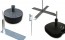 Qty 1 Car stand Flag bases and accessories