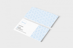 FREE Business Stationery Templates | Blue Pattern